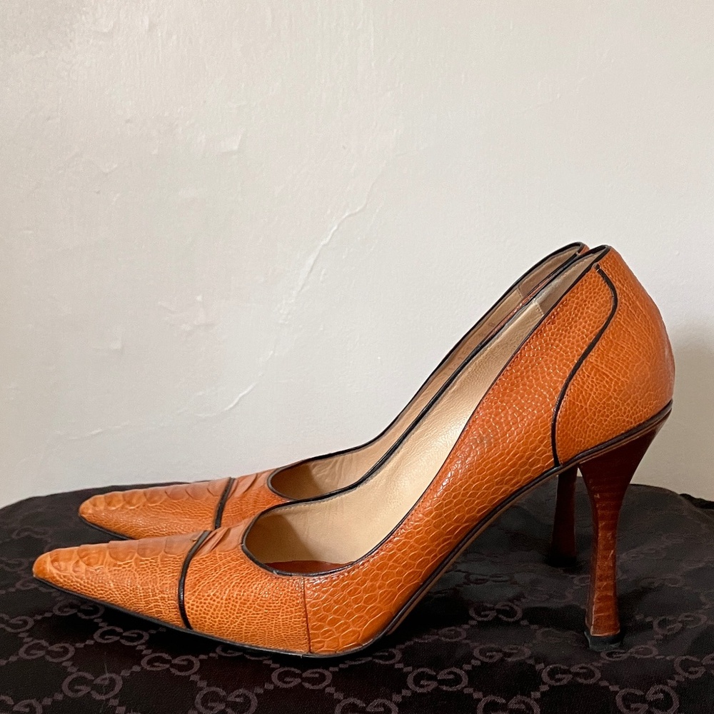 GUCCI PYTHON PUMPS